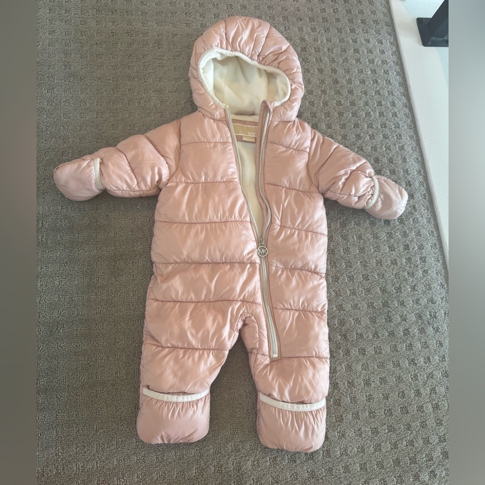 Baby girls Michael Kors baby bunting outfit 0-6 months